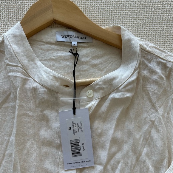 We Wore What NWT Set Button-Up Shirt and Shorts Set - Picture 7 of 8